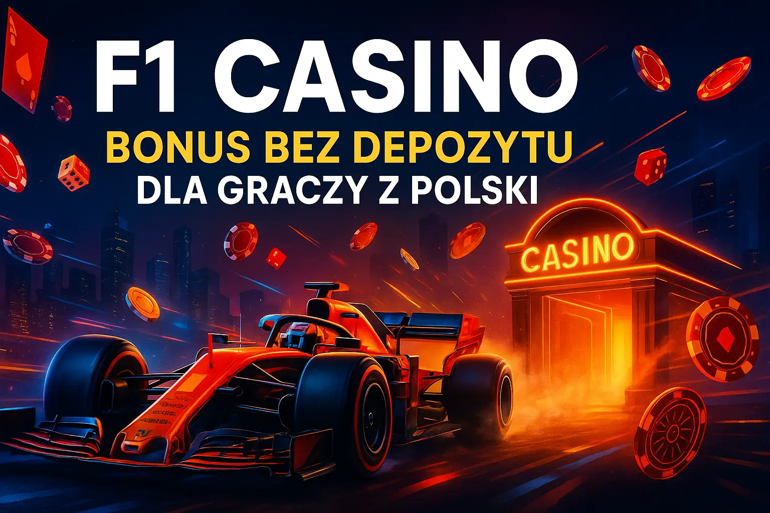F1 Casino PL - Recenzja Kasyna Online z Bonusem 100 zł Bez Depozytu