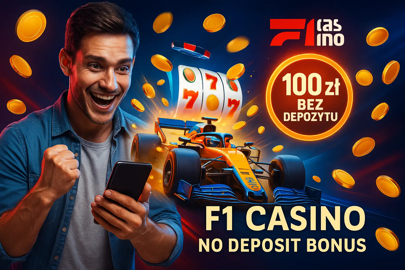F1 Casino PL - Recenzja Kasyna Online z Bonusem 100 zł Bez Depozytu